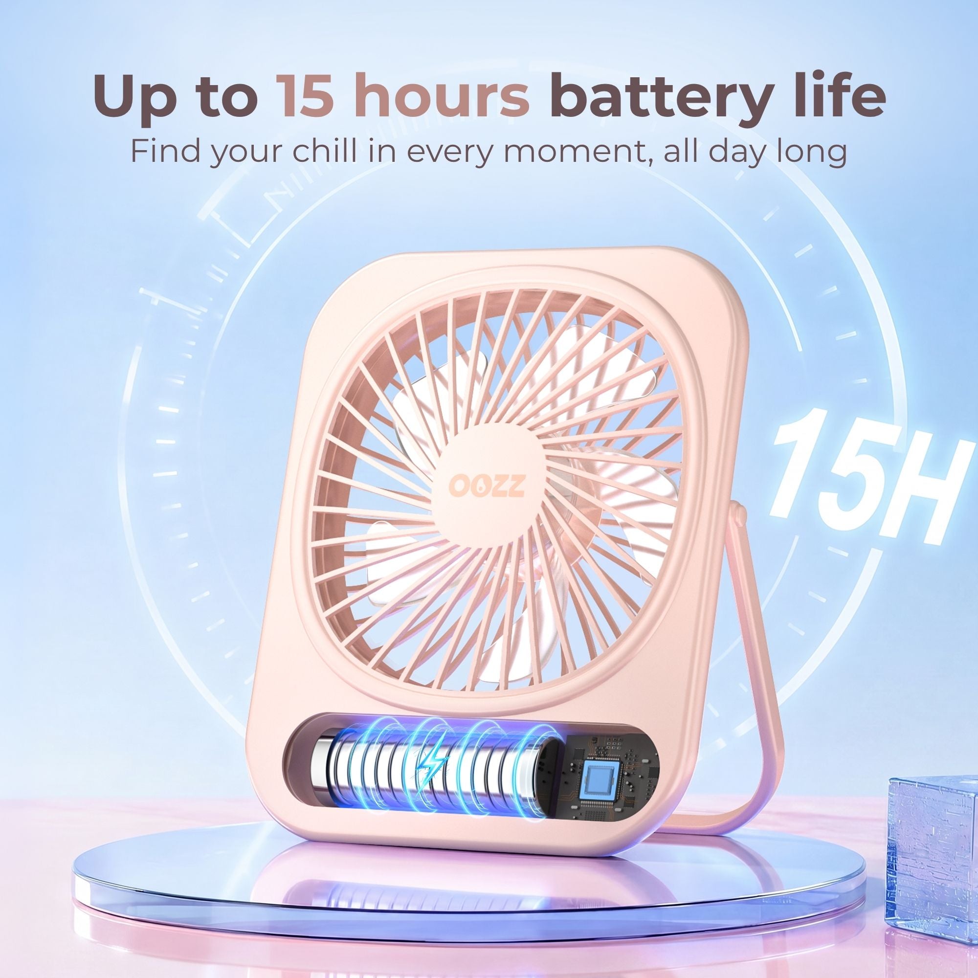 Ultrathin Portable Desktop Fan