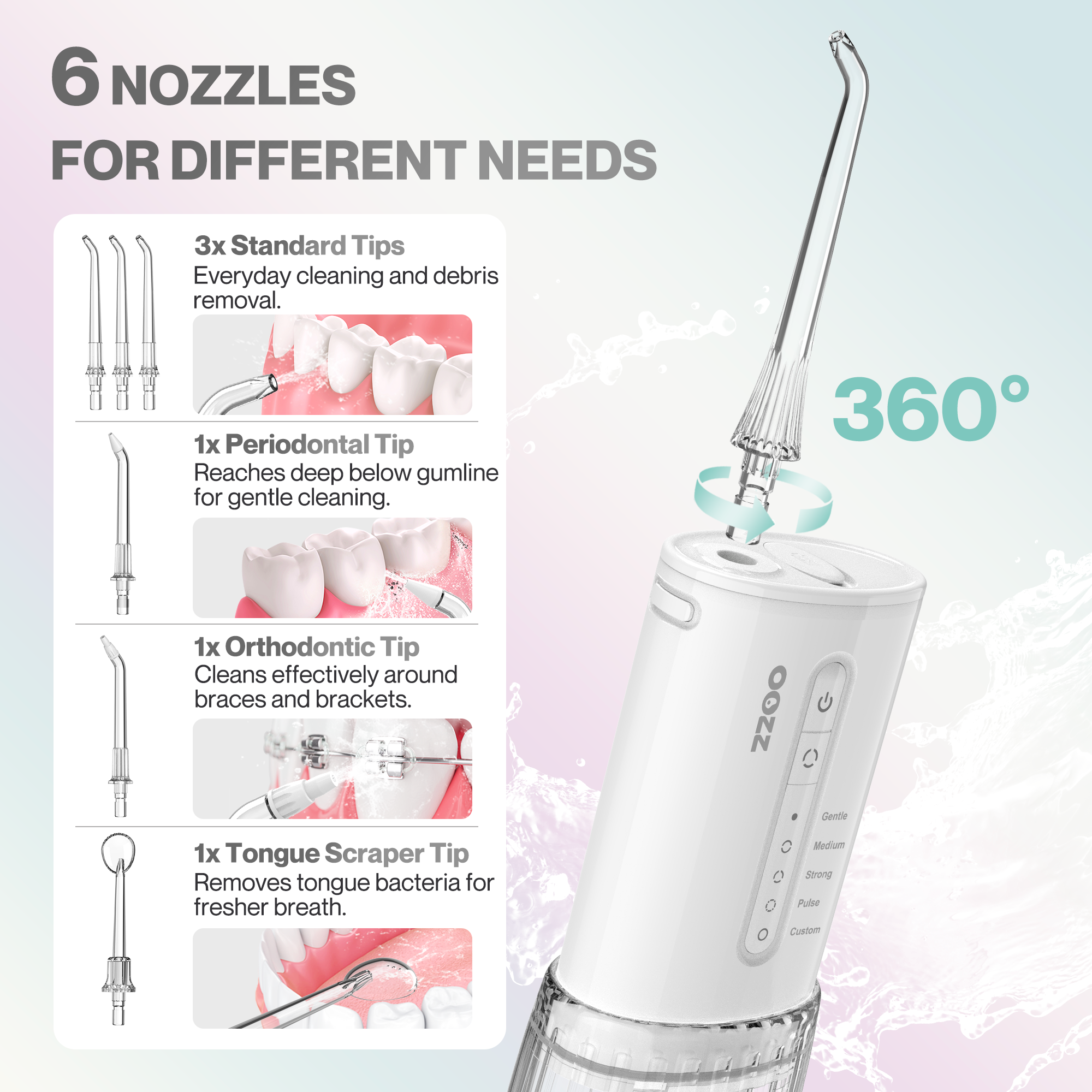EasyClean Travel Water Flosser