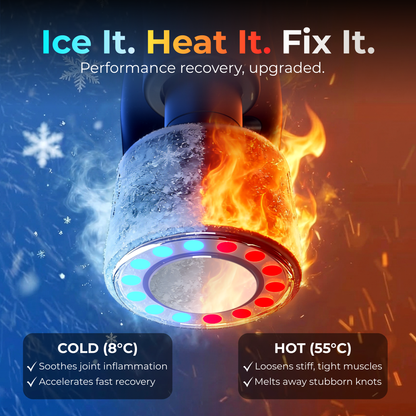 Heat & Cold Therapy Massage Gun