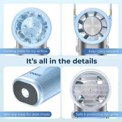 High-Speed Compact Cooling Plate Fan