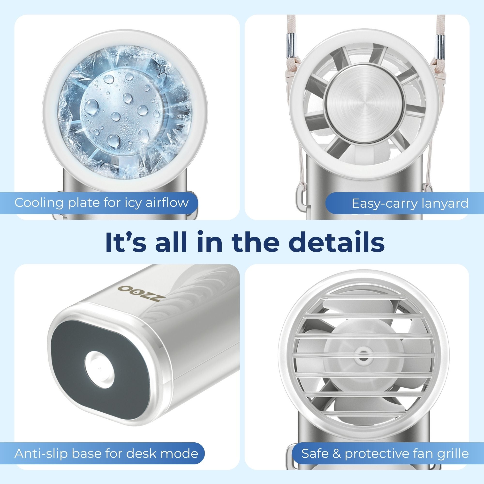 High-Speed Compact Cooling Plate Fan