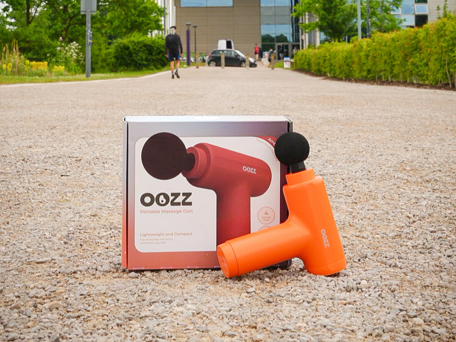 Person packing OOZZ products
