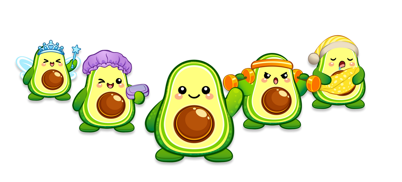 Oozzies community characters