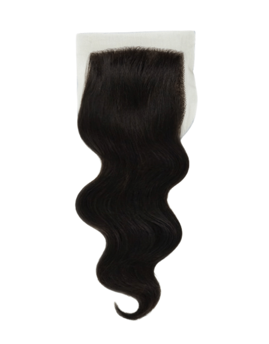 Opal 3"x4" Premium Look-like-skin Silk Base Human Hair Closure Body Wave by Muse and Rose