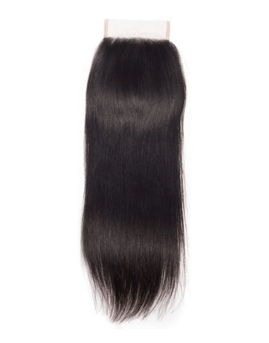 Opal 3"x4" Premium Look-like-skin Silk Base Human Hair Closure Straight by Muse and Rose