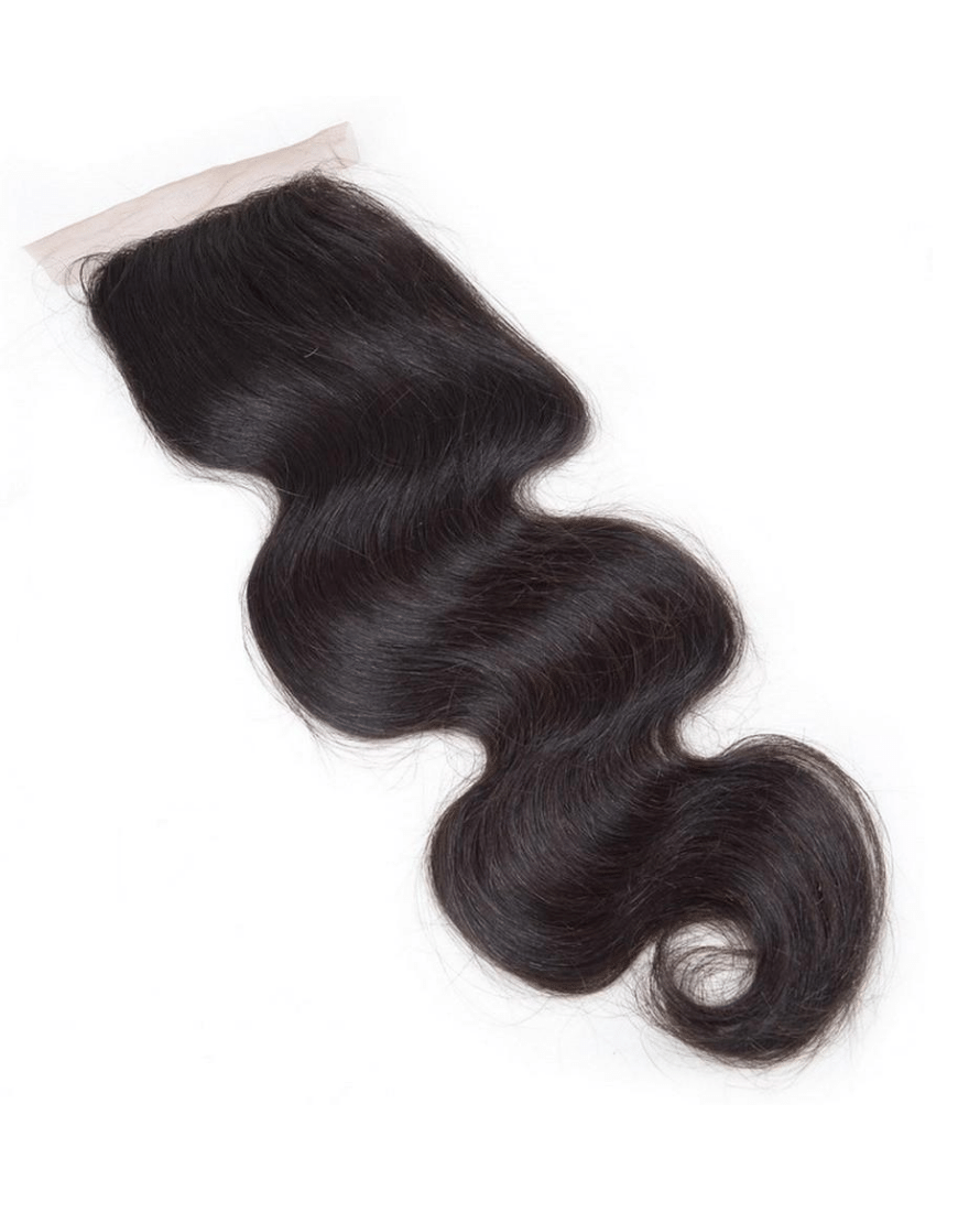 Ruby 4"x 4" Free Parting Silk Base Lace Closure Natural Wave