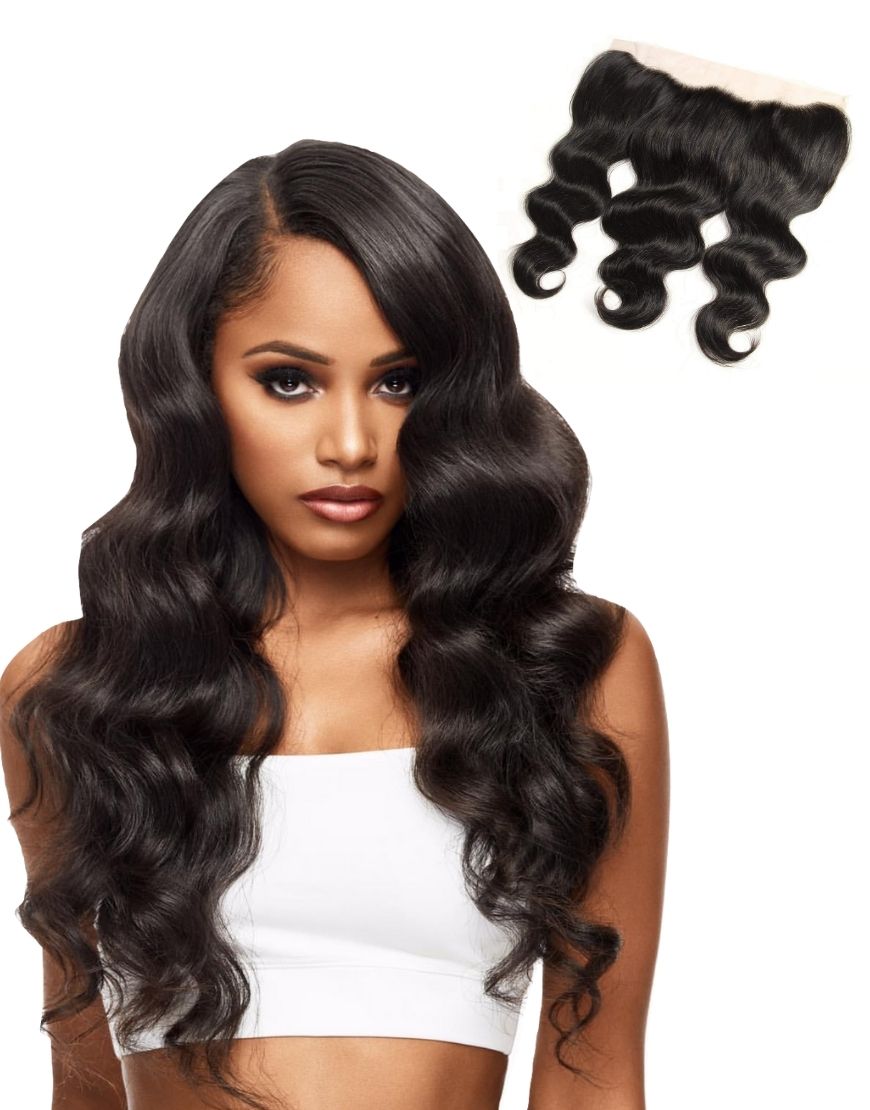 Sapphire 3.5"x12.5" Ear To Ear Silk Base Lace Free Parting Closure Body Wave